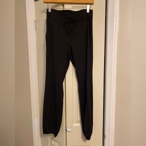 FP Movement by Free People Black Leggings with Red Script Tag